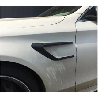 Carbon voorspatbord lijsten (voor SD C63 AMG 2015-2019, Carbon) Mercedes C-klasse W205 2014–2021 foto 4