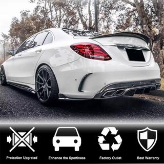 Achterbumper flaps Flap (voor SD C43/C63 AMG 2015-2019, carbon) foto 2