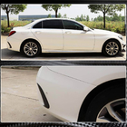 Mercedes C-klasse W205 2014–2021 Achterbumper sierlijsten (voor SD C43/C63 AMG 2015-2019, carbon) foto 5