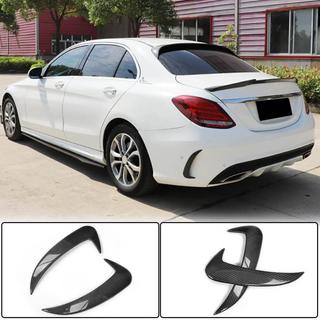 Achterbumper sierlijsten (voor SD C43/C63 AMG 2015-2019, carbon) foto 1