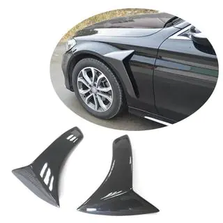 Carbon voorste spatbordkappen (voor SD AMG-Line 2015-2019, Carbon) Mercedes C-klasse W205 2014–2021 foto 1
