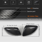 Mercedes C-klasse W205 2014–2021 Spiegelkappen V2 (Carbon) foto 5