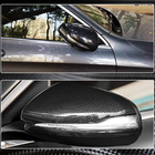 Mercedes C-klasse W205 2014–2021 Spiegelkappen V2 (Carbon) foto 8