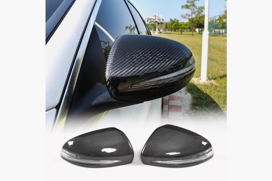 Mercedes C-klasse W205 2014–2021 Spiegelkappen V2 (Carbon) Image