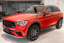 Mercedes GLC X253 2015–2022 Rocket voorgrille (voor GLC 43 AMG/GLC 63 AMG/AMG-Line 2019-2022) foto 9