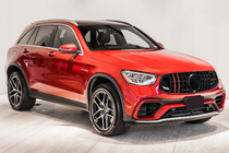 Mercedes GLC X253 2015–2022 Rocket voorgrille (voor GLC 43 AMG/GLC 63 AMG/AMG-Line 2019-2022) foto 10