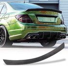Mercedes C-klasse W204 2007–2015 SD V2 spoiler (carbon) foto 1