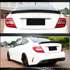 Mercedes C-klasse W204 2007–2015 SD V2 spoiler (carbon) foto 5