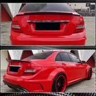 Mercedes C-klasse W204 2007–2015 Spoiler SD V4 (Carbon) foto 4