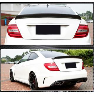 Achterbumper spoiler met diffuser (voor C63 AMG 2012-2014, carbon) foto 2