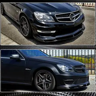 Frontbumper lip Lip V1 (voor AMG 2012-2014, carbon) foto 3