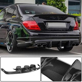 Achterbumper diffuser V1 (voor AMG SD 2008-2011, carbon) foto 2