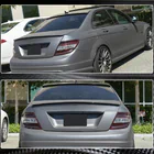 Mercedes C-klasse W204 2007–2015 SD koplampwimpers (carbon) foto 4