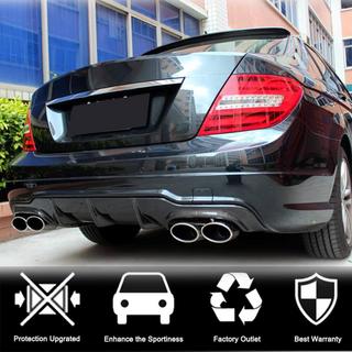 Achterbumper diffuser V1 (voor AMG SD/Coupe 2012-2014, carbon) foto 2