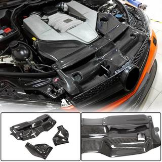Cold air intake-behuizing met deksel (voor C63 AMG 2012-2014, dry carbon) foto 1