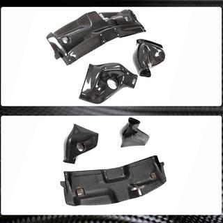 Cold air intake-behuizing met deksel (voor C63 AMG 2012-2014, dry carbon) foto 4