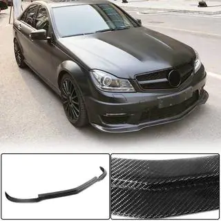 Voorbumper lip Lip V3 (voor AMG 2012-2014, carbon) foto 1