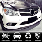 Mercedes C-klasse W204 2007–2015 Voorbumper lip spoiler (voor AMG-Line 2008-2011, carbon) foto 2