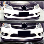 Mercedes C-klasse W204 2007–2015 Voorbumper lip spoiler (voor AMG-Line 2008-2011, carbon) foto 3