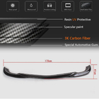 Mercedes C-klasse W204 2007–2015 Voorbumper lip spoiler (voor AMG-Line 2008-2011, carbon) foto 5