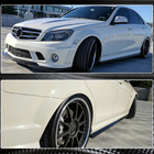 Mercedes C-klasse W204 2007–2015 Sideskirts (voor AMG SD, carbon) foto 4