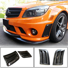 Mercedes C-klasse W204 2007–2015 Carbon opzetstukken voor de voorbumper (voor C63 AMG Sedan 2008-2011) foto 1
