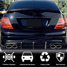 Mercedes C-klasse W204 2007–2015 Achterbumper diffuser V2 (voor AMG SD 2008-2011, carbon) foto 3