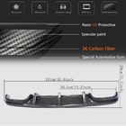 Mercedes C-klasse W204 2007–2015 Achterbumper diffuser V2 (voor AMG SD 2008-2011, carbon) foto 6