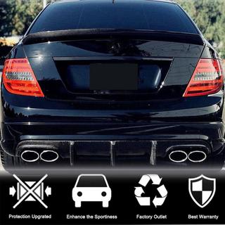Achterbumper diffuser V2 (voor AMG SD 2008-2011, carbon) foto 3