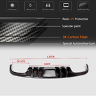 Mercedes C-klasse W204 2007–2015 Achterbumper diffuser V4 (voor AMG SD 2008-2011, Carbon) foto 5