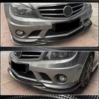 Mercedes C-klasse W204 2007–2015 Voorbumper frontlip Lip V3 (voor AMG 2008-2011, carbon) foto 3