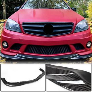 Voorbumper frontlip Lip V3 (voor AMG 2008-2011, carbon) foto 1