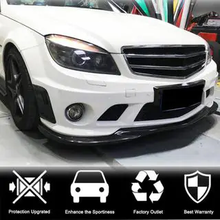 Voorbumper frontlip Lip V3 (voor AMG 2008-2011, carbon) foto 2