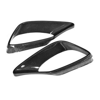 Carbon inserts voor voorbumper (voor AMG 2016-2018) foto 1