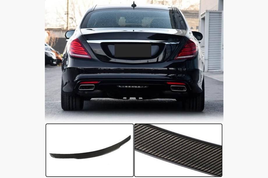 Mercedes S-Class W222 2013–2022 Spoiler V6 (Carbon) Image