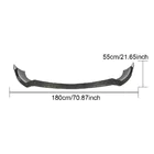 Mercedes S-Class W222 2013–2022 Voorbumper lip (voor AMG-Line 2014-2017, carbon) foto 6