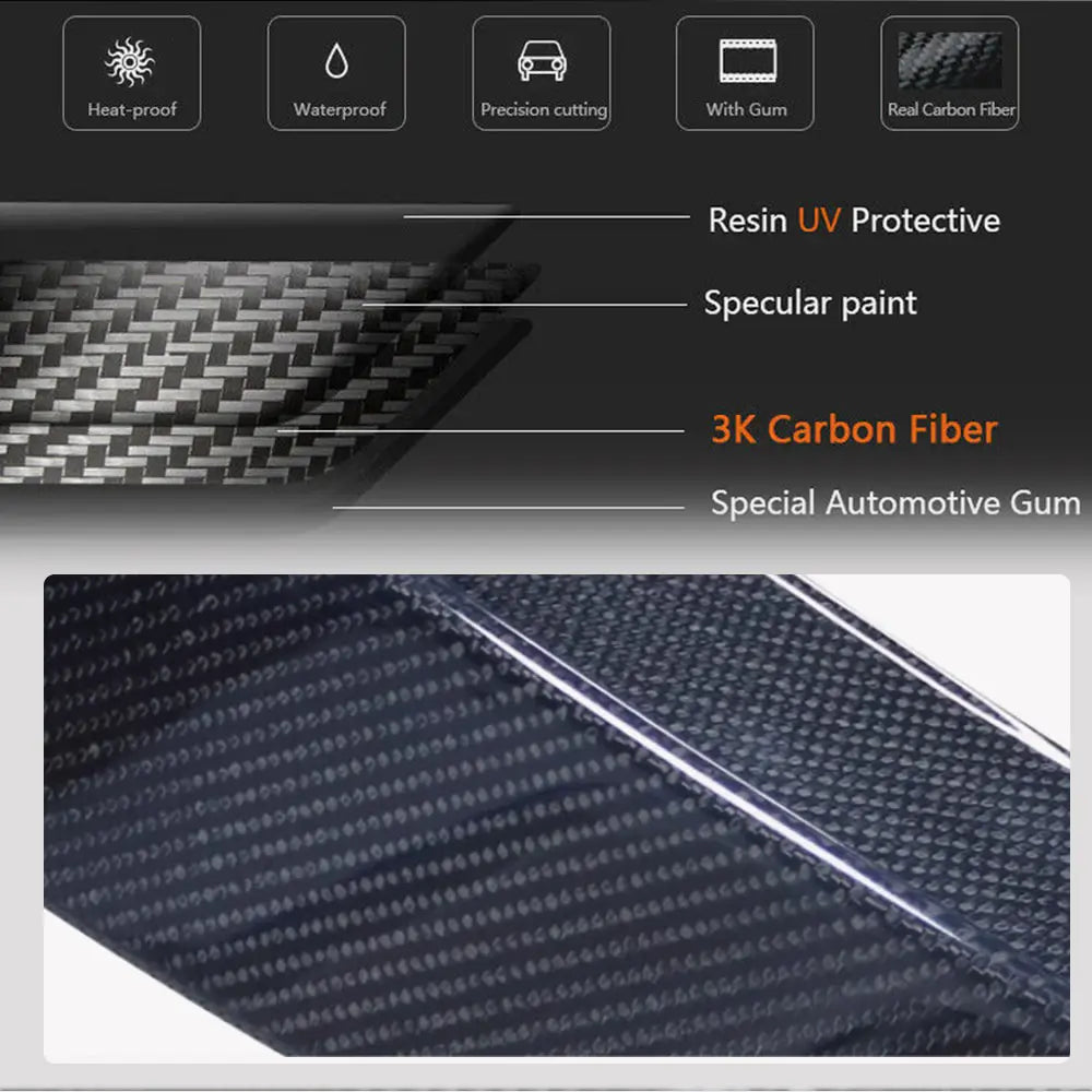 Voorbumper lip (voor AMG-Line 2018-2022, carbon) foto 4