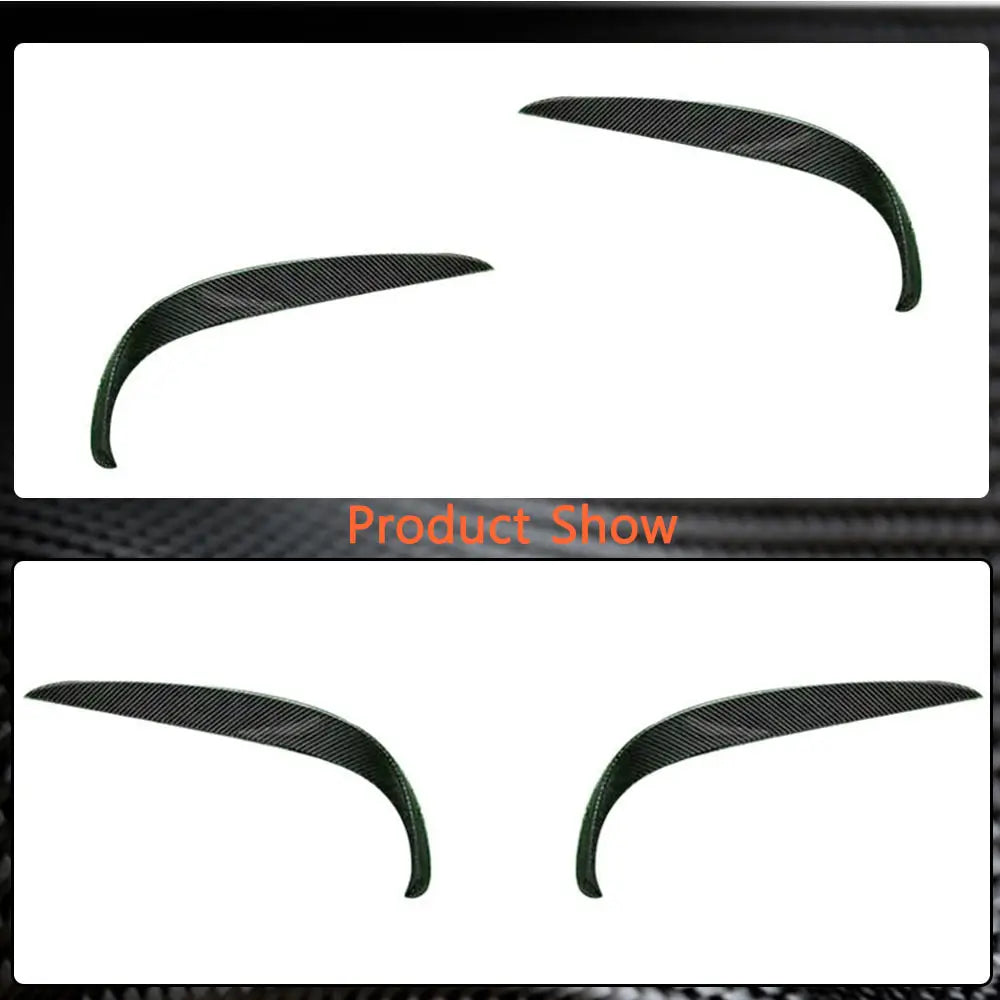 Mercedes S-Class W222 2013–2022 Voorbumper sierlijsten V2 (voor S63 AMG 2014-2017, carbon) foto 5