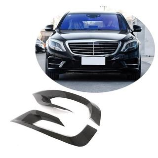 Voorbumper sierlijsten (voor AMG-Line 2014-2017, carbon) foto 1