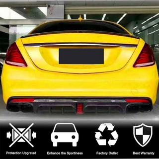 Achterbumperdiffuser met uitlaatsierstukken (voor S63 AMG 2014-2017, carbon) foto 3