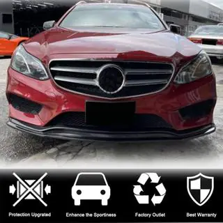 Frontbumper lip spoiler add-on Lip V1 (voor AMG-Line 2013-2016, carbon) foto 2