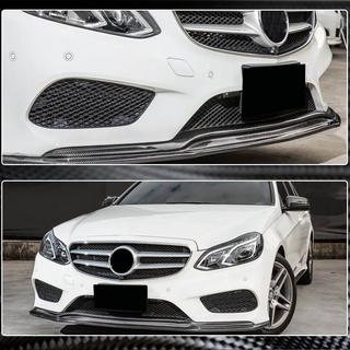 Frontbumper lip spoiler add-on Lip V1 (voor AMG-Line 2013-2016, carbon) foto 4