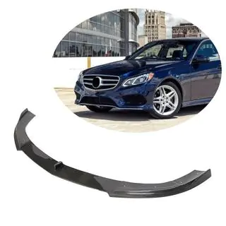 Front bumper lip Lip V2 (voor AMG-Line 2013-2016, carbon) foto 1