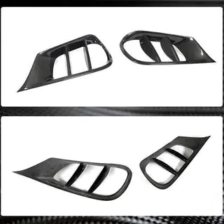 Inserts voor voorbumper (voor AMG-Line 2013-2016, carbon) foto 3