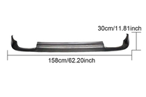 Mercedes E-klasse W212 2009–2016 Achterbumper diffuser (voor Base SD 2010-2013, carbon) foto 8