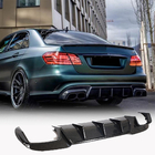 Mercedes E-klasse W212 2009–2016 Achterbumper diffuser V1 (voor E63 AMG 2013-2016, carbon) foto 2