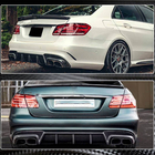 Mercedes E-klasse W212 2009–2016 Achterbumper diffuser V1 (voor E63 AMG 2013-2016, carbon) foto 6