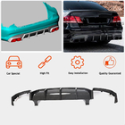 Mercedes E-klasse W212 2009–2016 Achterbumper diffuser V2 (voor E63 AMG 2013-2016, carbon) foto 2