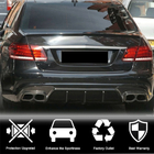 Mercedes E-klasse W212 2009–2016 Achterbumper diffuser V2 (voor E63 AMG 2013-2016, carbon) foto 3