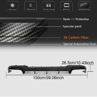 Mercedes E-klasse W212 2009–2016 Achterbumper diffuser V2 (voor E63 AMG 2013-2016, carbon) foto 6